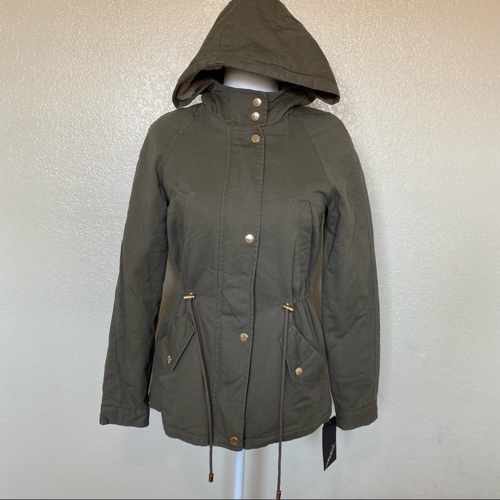 Collection B Juniors' Hooded Anorak Jacket XS - Picture 4 of 13